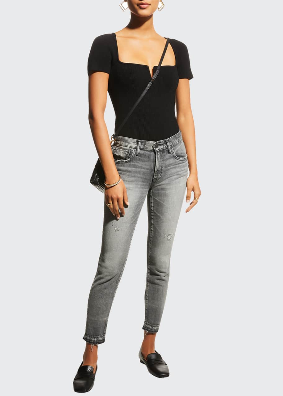 MOUSSY VINTAGE Cadet Skinny Jeans - Bergdorf Goodman