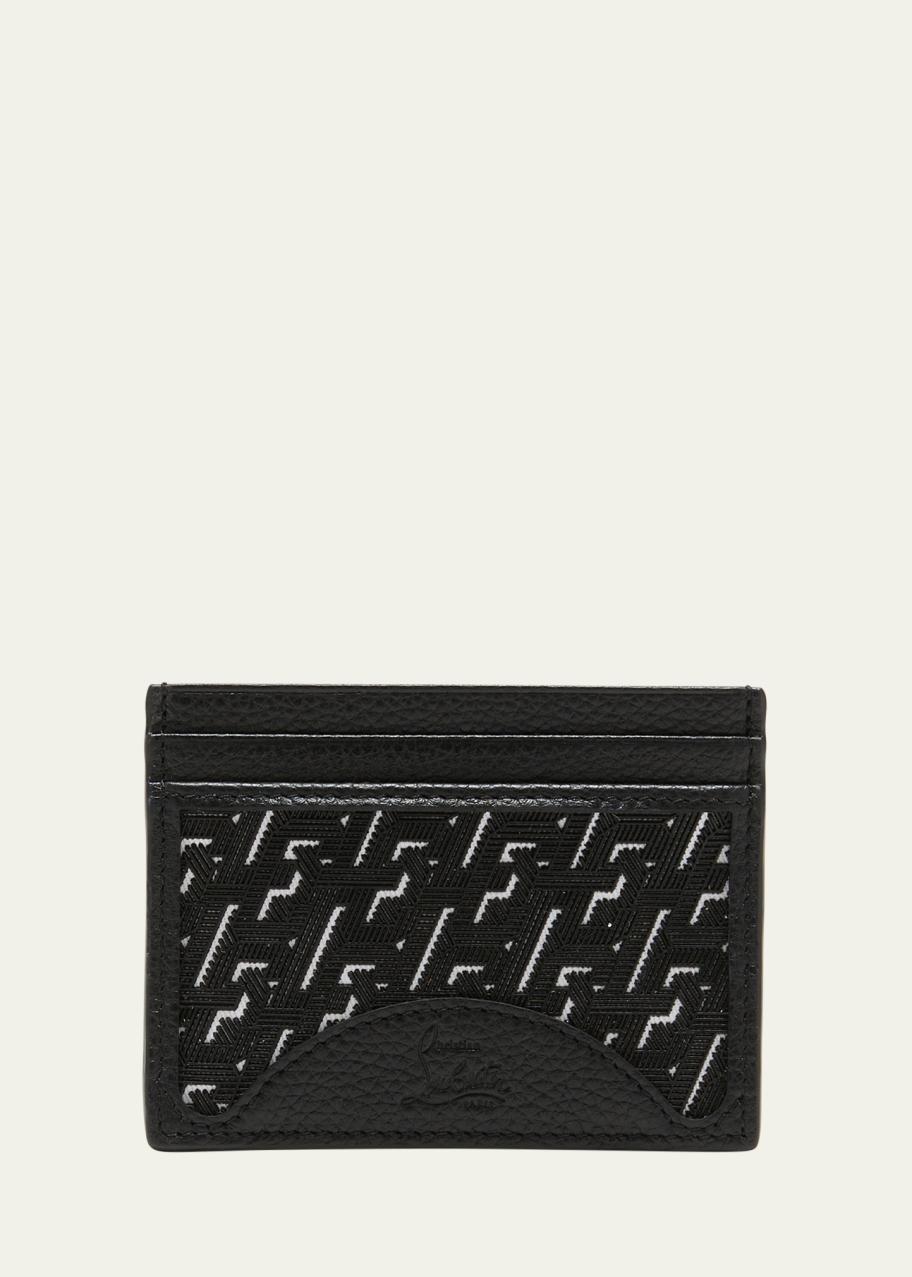 Christian Louboutin Men's M Kios Leather Card Holder - Bergdorf