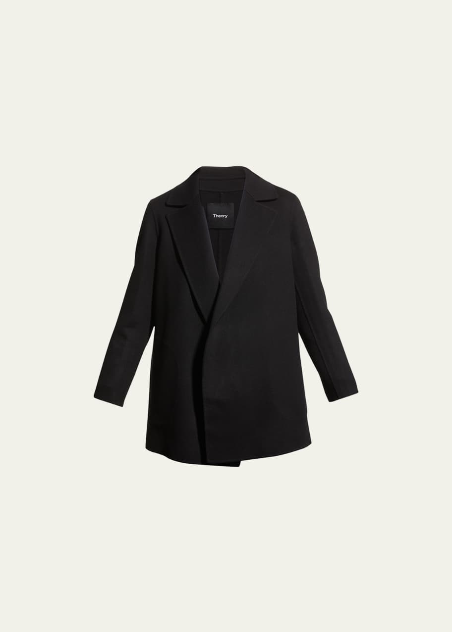 Theory Clairene New Divide Wool-Cashmere Jacket - Bergdorf Goodman