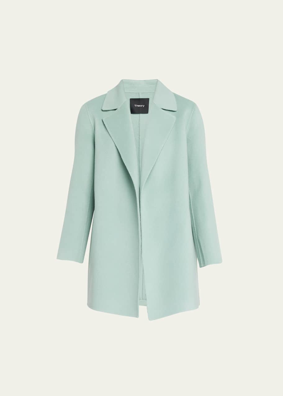 Clairene new divide outlet wool & cashmere coat