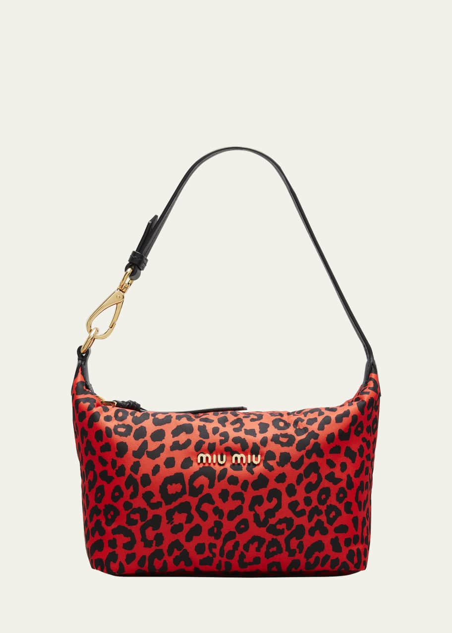 Spirit Leopard Print Mini Top Handle Bag