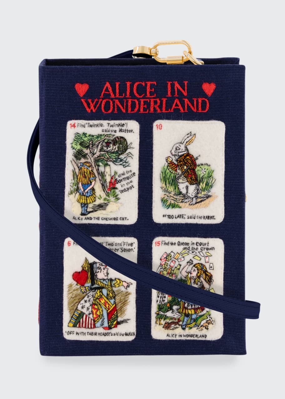 Alice in wonderland clutch outlet