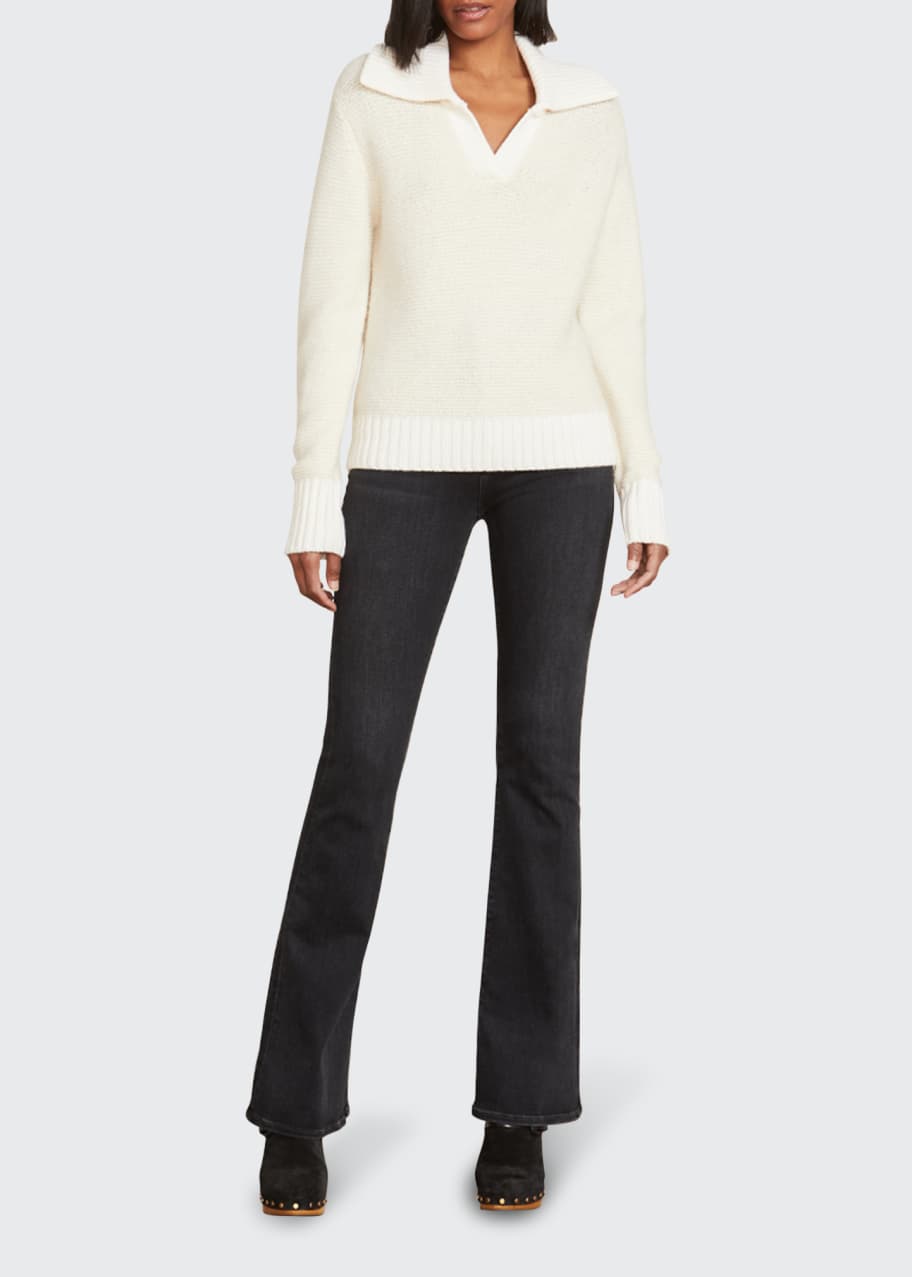 Veronica Beard Brogan SpreadCollar Sweater Bergdorf Goodman