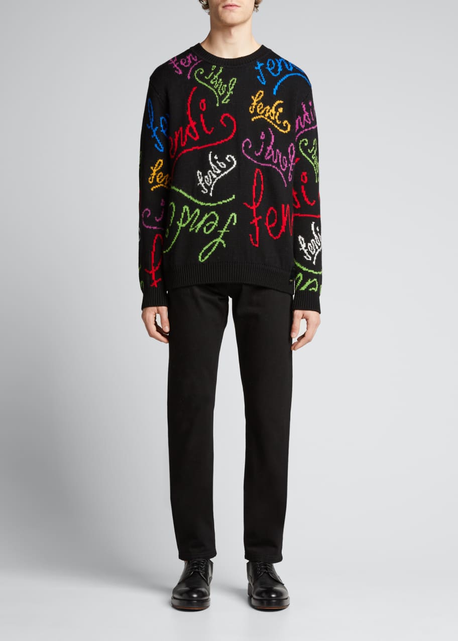 Fendi deals multicolor sweater