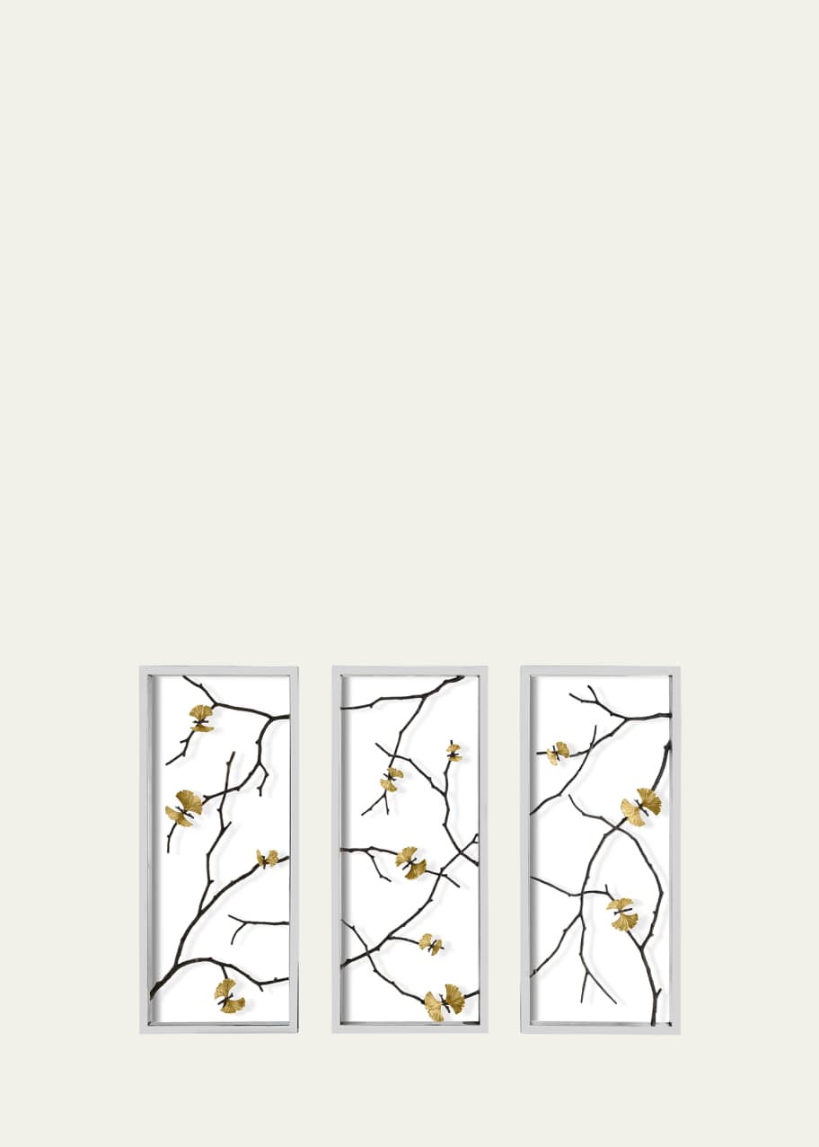 Michael Aram Butterfly Ginkgo Wall Art Panels Bergdorf Goodman