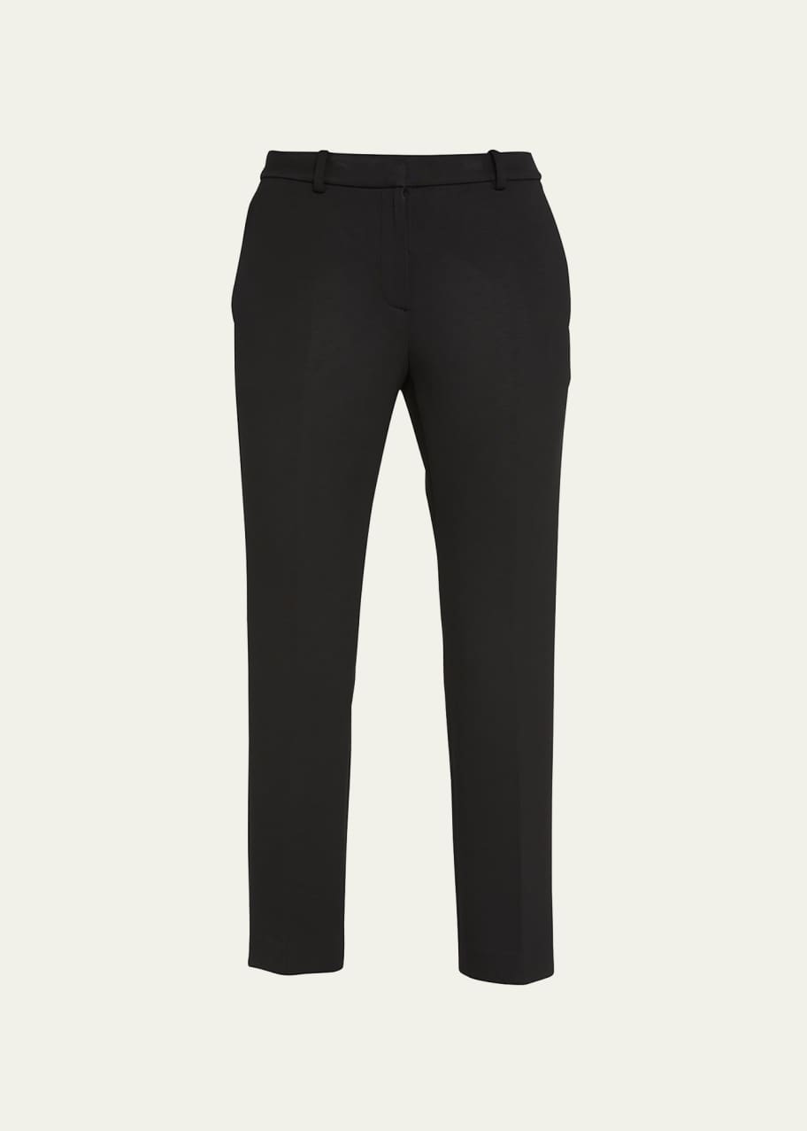 Theory Treeca Double-Knit Pants - Bergdorf Goodman