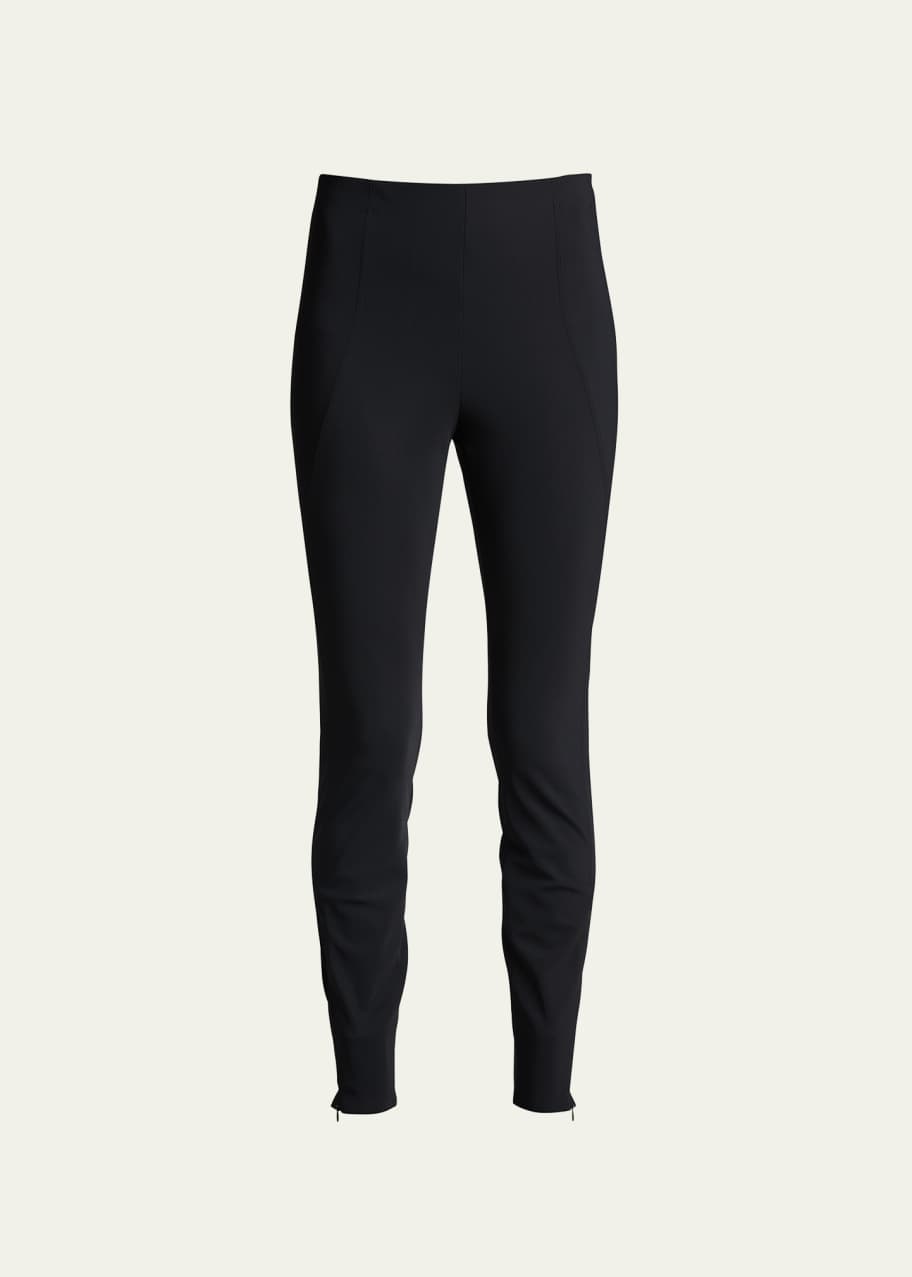 Theory Seamed Precision Ponte Leggings Bergdorf Goodman