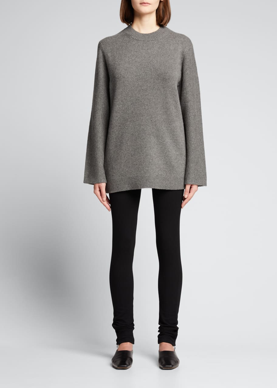 Theory Airy Wool-Cashmere Button Tunic - Bergdorf Goodman