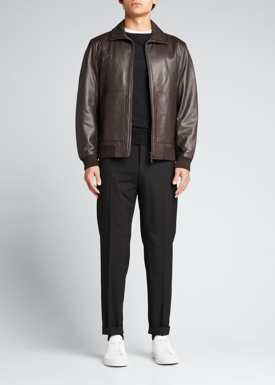 Men s Landan Supreme Lamb Leather Jacket