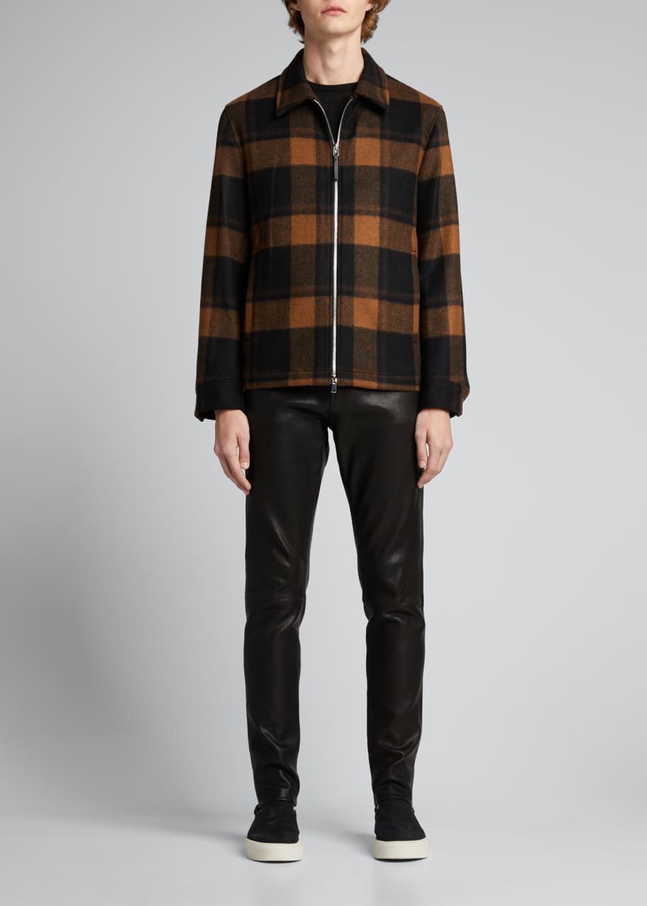 Theory cheap plaid jacket