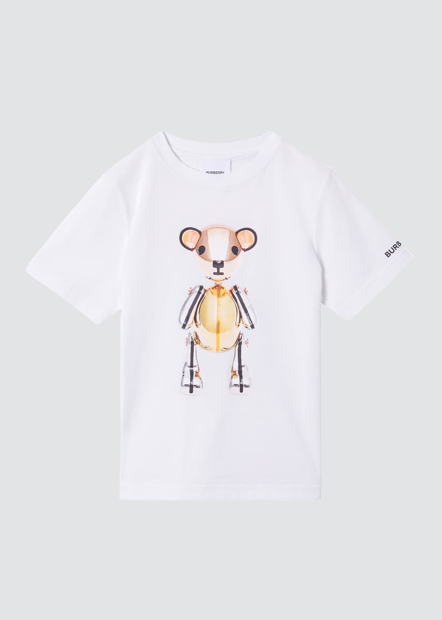 Burberry Girl's Rose Gold Bear Graphic T-Shirt, Size 3-14 - Bergdorf ...