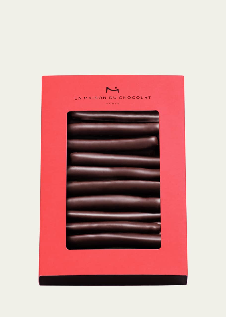 Image 1 of 1: Case Orangette 38-Piece Chocolate-Covered Orange Peels