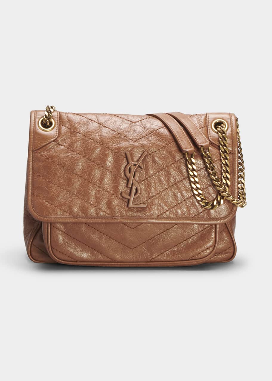 Saint Laurent Niki Medium YSL Quilted Chain Shoulder Bag Bergdorf Goodman