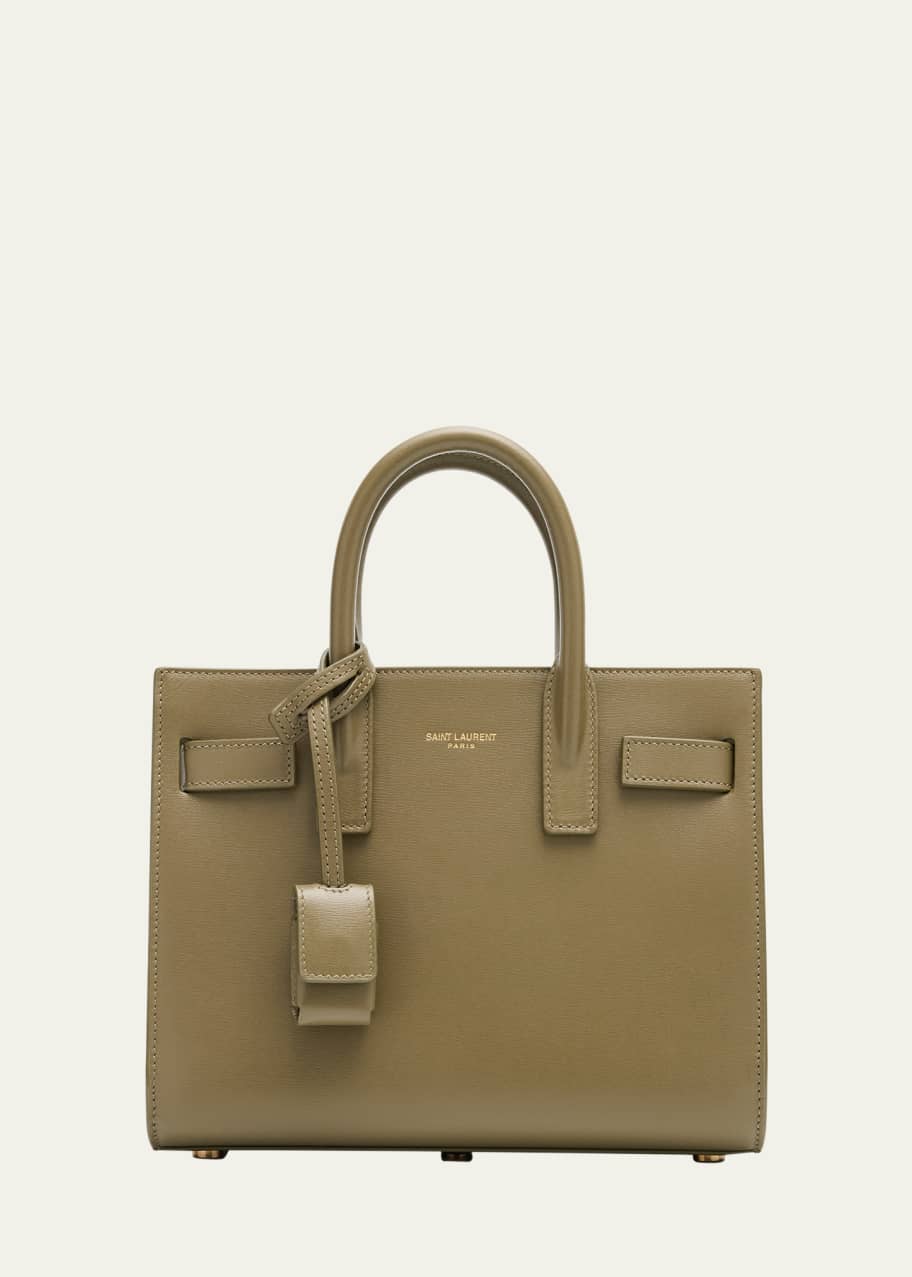 Saint Laurent Sac De Jour Nano Top-Handle Bag in Smooth