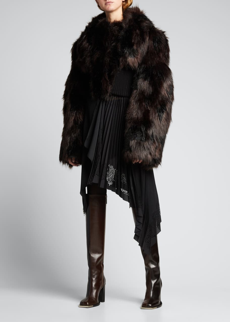 Givenchy FauxFur Bomber Jacket Bergdorf Goodman