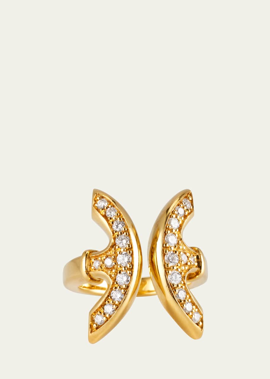 HOORSENBUHS MICRO CRESCENT EARRINGS
