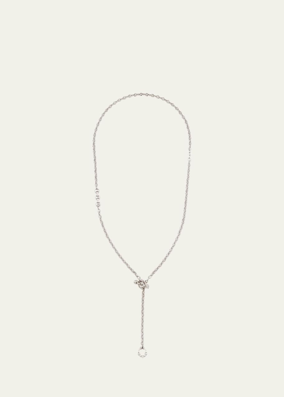 HOORSENBUHS ホーセンブース TRI-LINK PENDANT Hoorsenbuhs 3mm Open-Link Chain with Diamond Bridge and Tri-Link