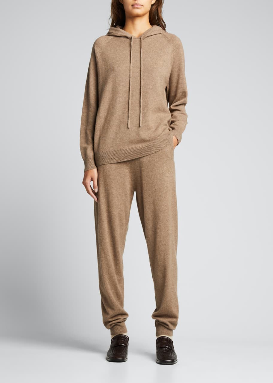 【関税＆送料込み】Max Mara Monogram-Embroidered Cashmere S Max Mara Delta Monogram-Embroidered Cashmere Joggers