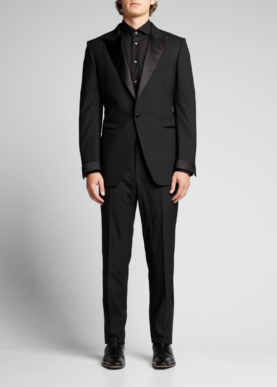 TOM FORD Men's Peak-Lapel Tuxedo Jacket - Bergdorf Goodman
