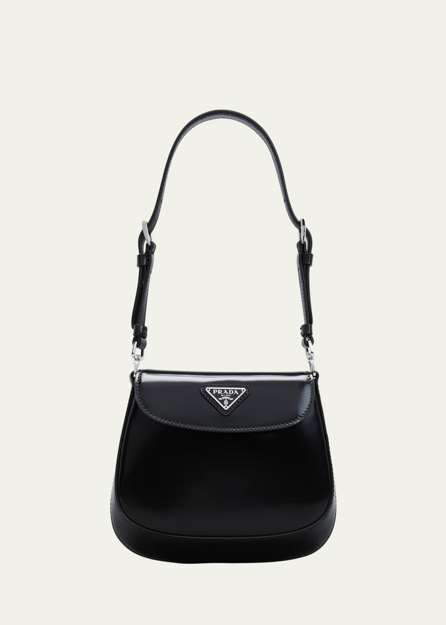 Prada Cleo Mini Calfskin Crossbody Bag - Bergdorf Goodman