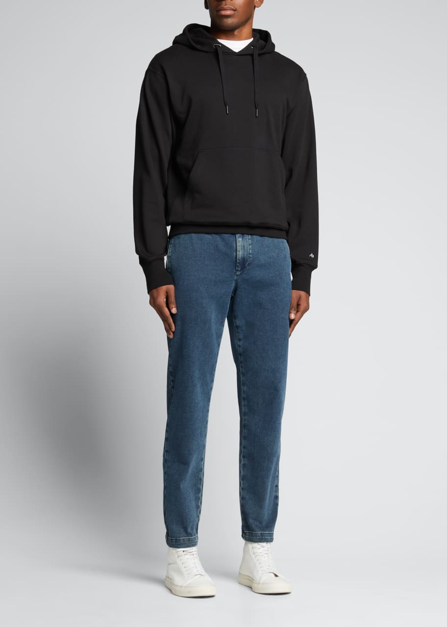 Image 1 of 1: Men's Loopback Denim Jogger Pants