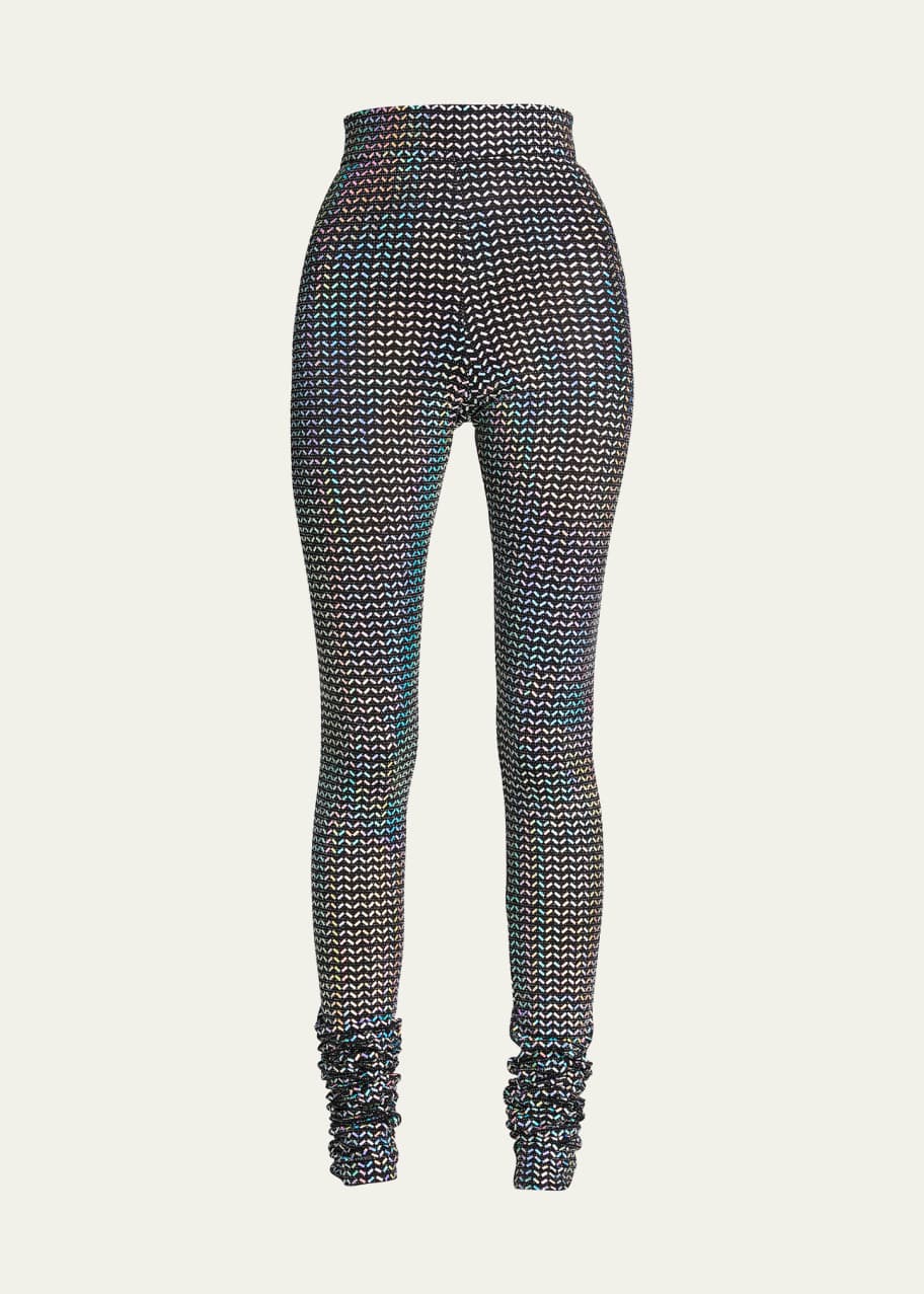pink iridescent pants