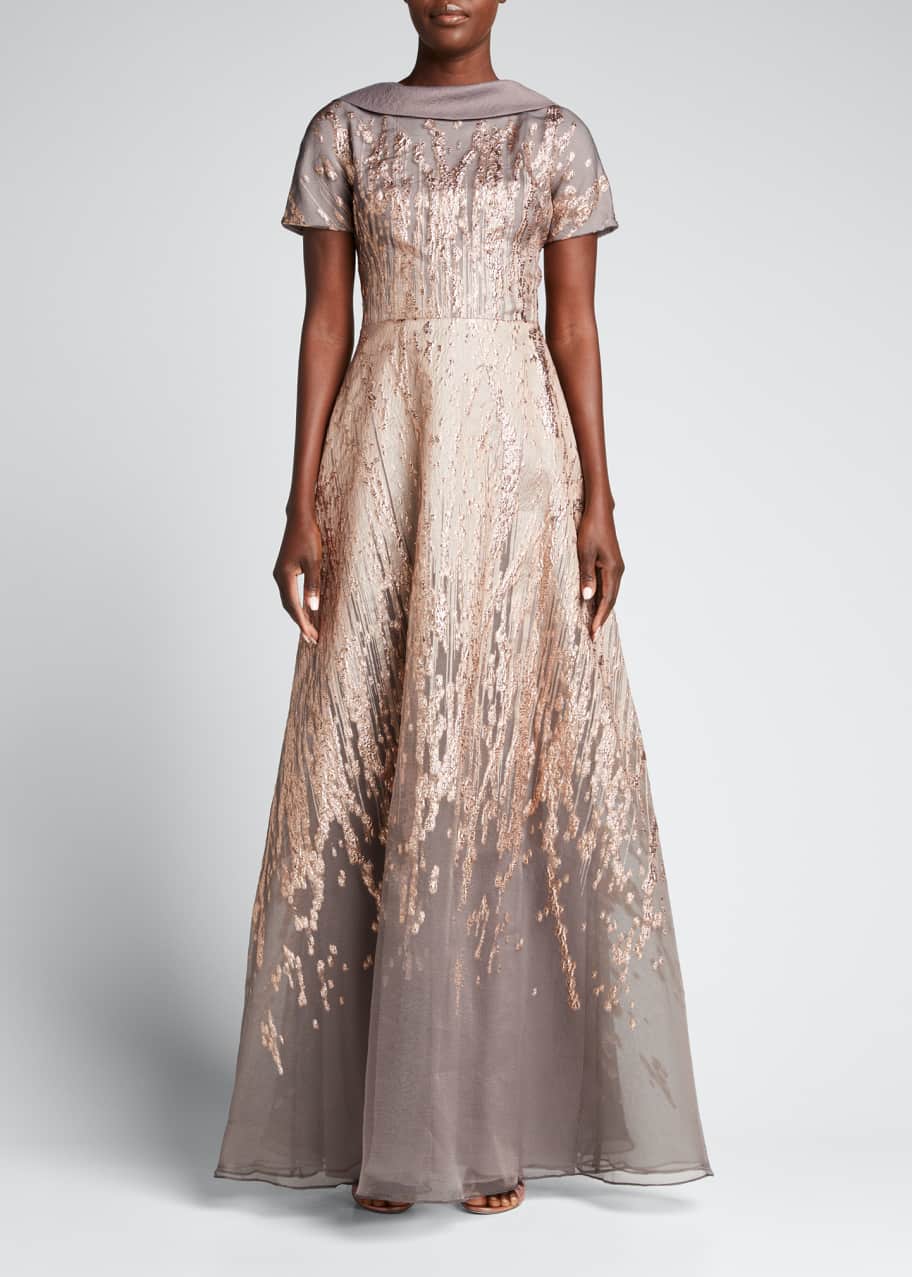 Rickie freeman for on sale teri jon evening gowns