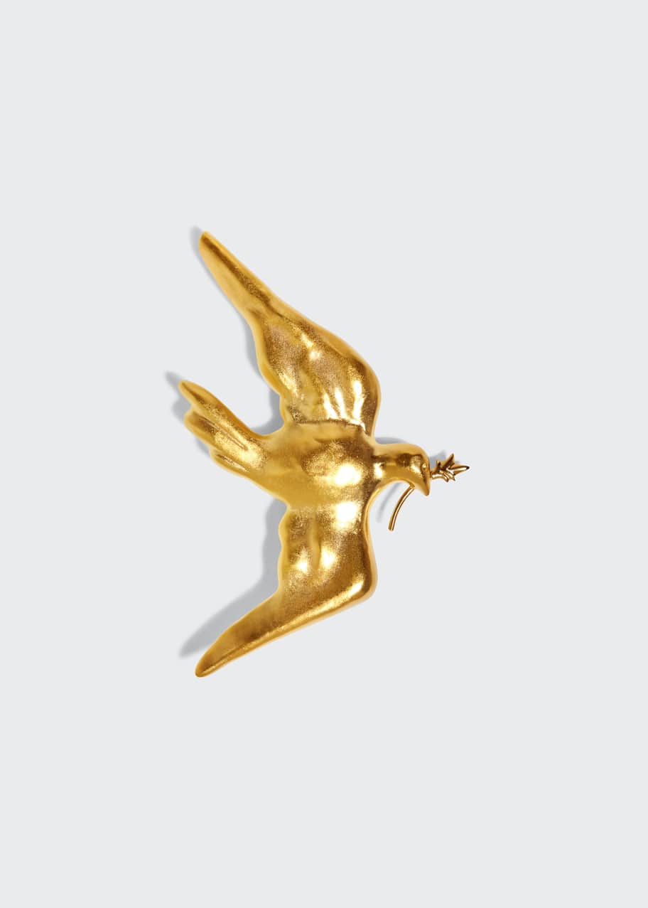 Image 1 of 1: Lady Gaga Born this Way Foundation Dove Brooch (6 cm)