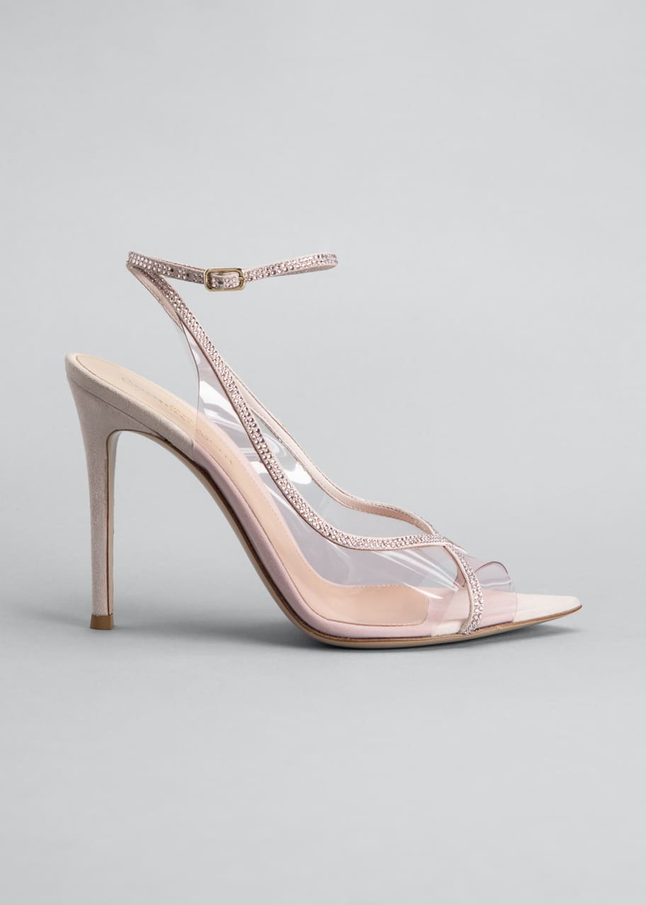 Gianvito rossi plexi ankle strap hotsell