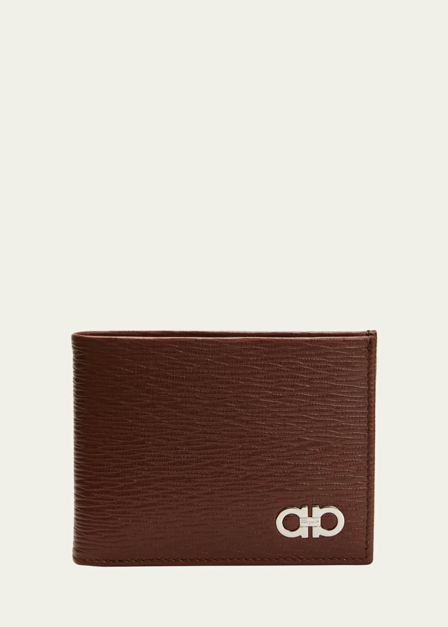Ferragamo Men's Revival Gancini Leather Wallet - Bergdorf Goodman