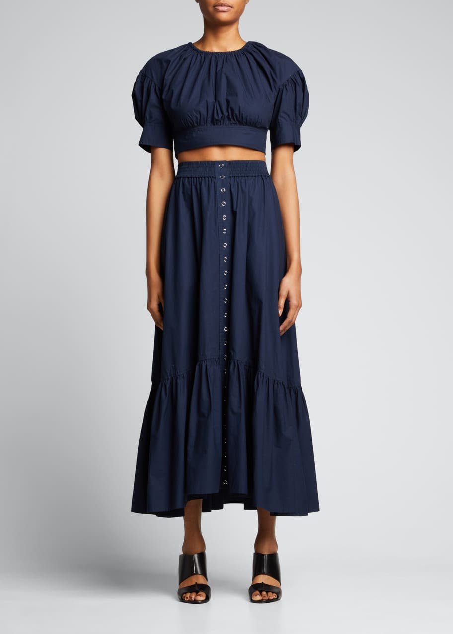 A.L.C. Jade FlounceHem Skirt Bergdorf Goodman