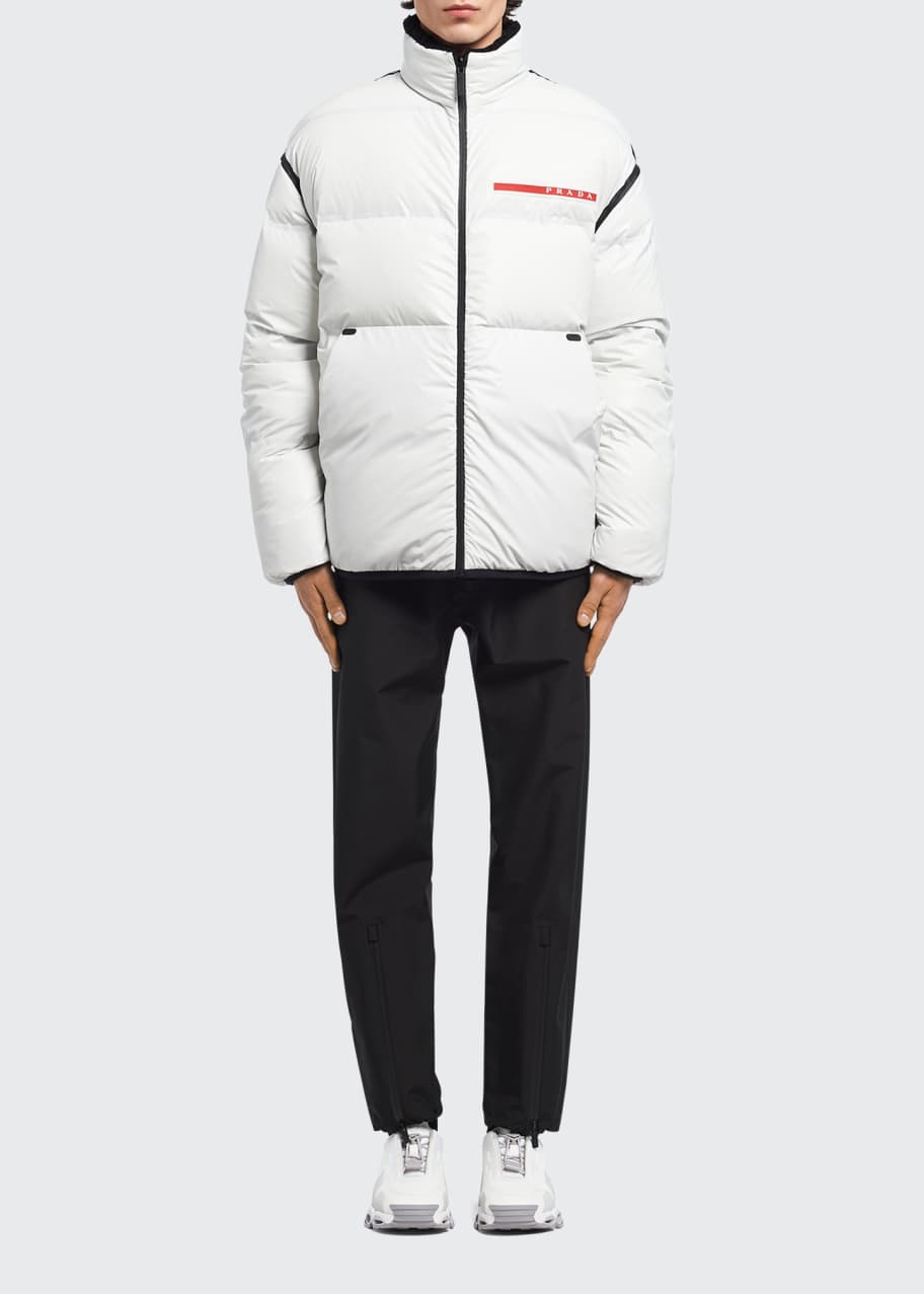Prada Men's Reversible Down Jacket - Bergdorf Goodman