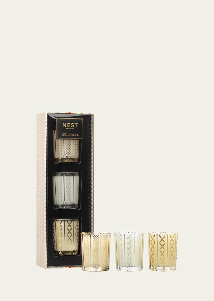 Image 1 of 1: Festive Votive Trio