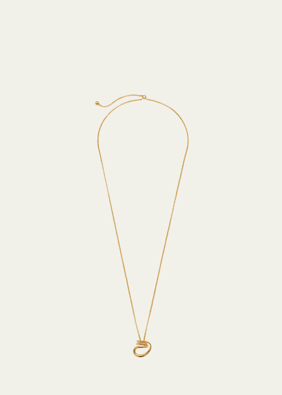Image 1 of 1: Round Trip Long Pendant Necklace