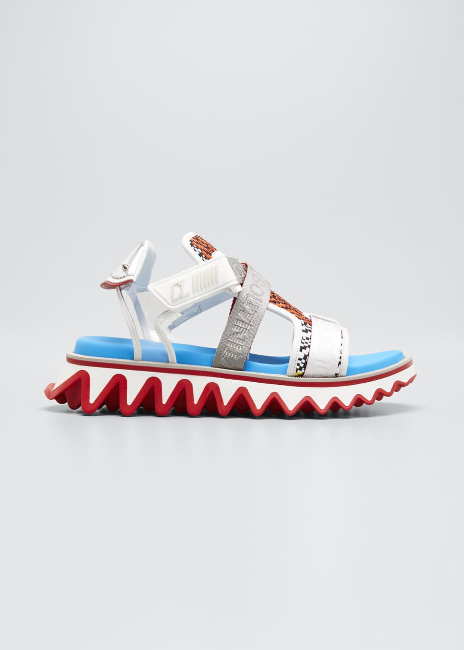 Summer Loubishark ホワイト カーフレザー - Shoes - Men