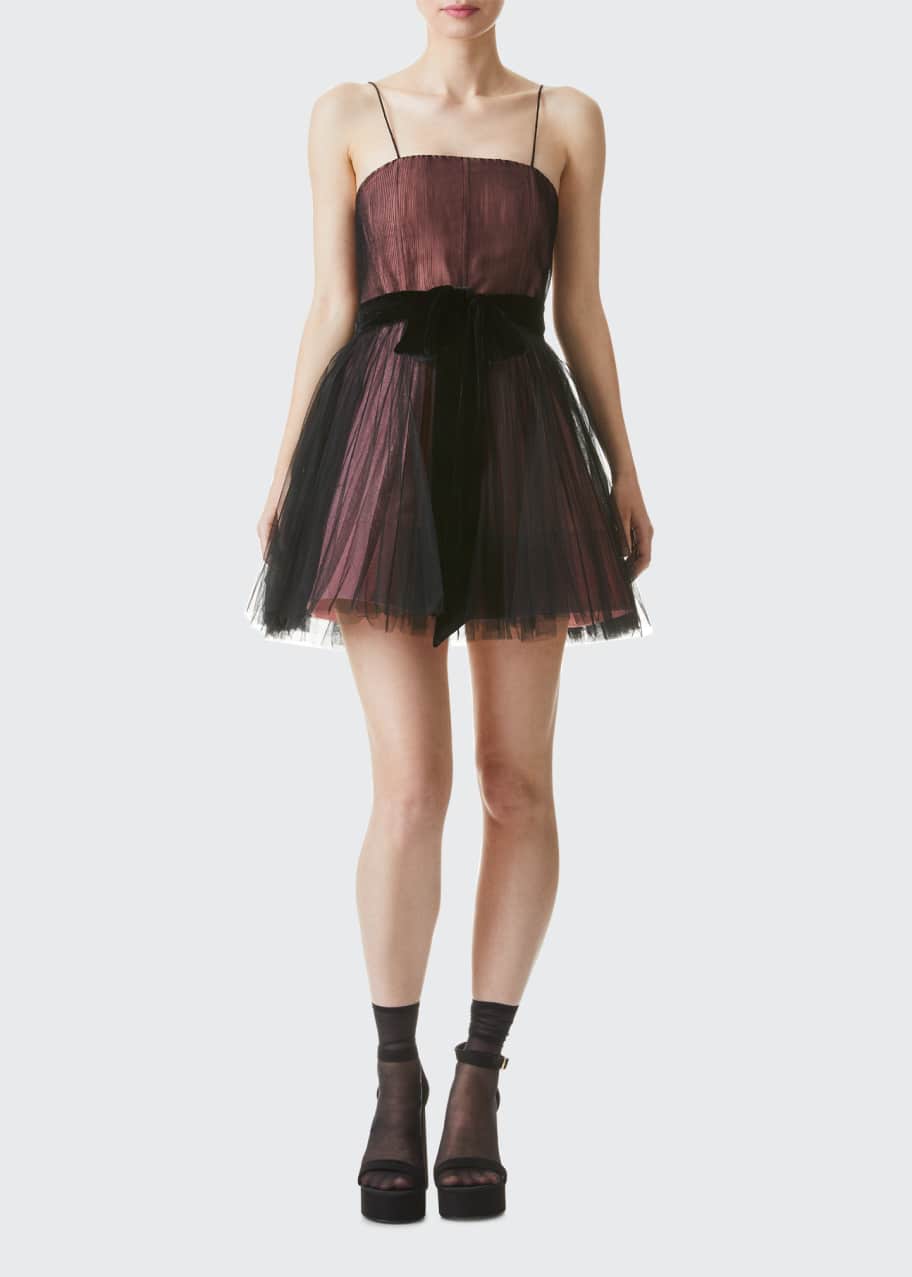 cowl neck satin mini slip dress EDEN Mini Slip Dress | Cowl Neck Satin Mini Slip Dress | SUPESU Raspberry Cocoa / REGULAR | 5'4