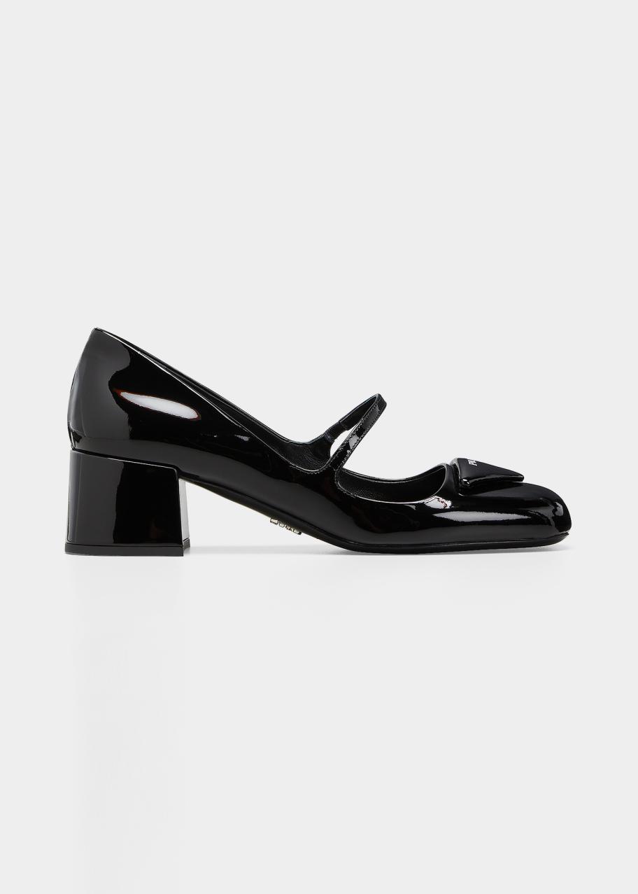 Prada Patent Mary Jane Pumps - Bergdorf Goodman