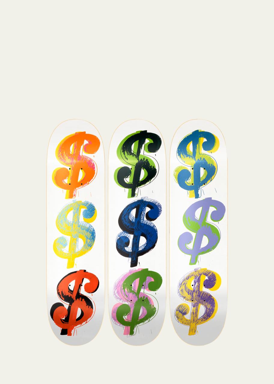 ウォーホル：Dollar Sign スケートボード Andy Warhol Dollar Sign