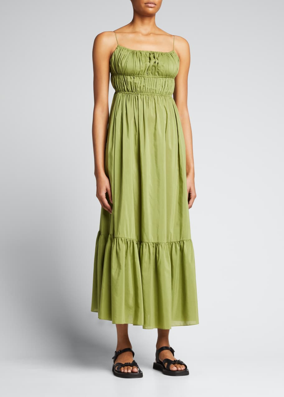 Shirred cami dress 2025