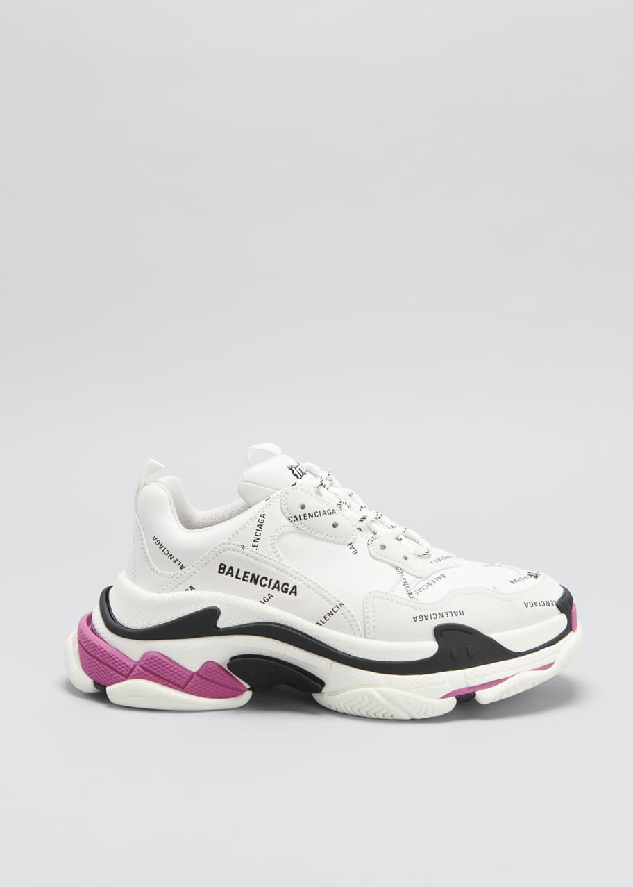 Balenciaga triple s mens pink sale