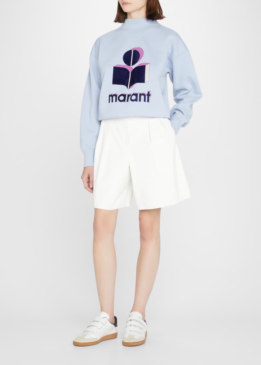 Etoile Isabel Marant Moby Logo Sweatshirt - Bergdorf Goodman