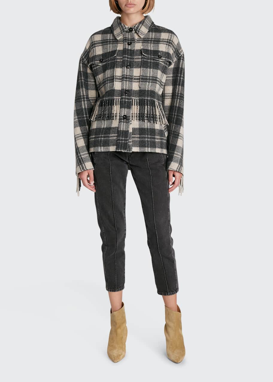 Filora Fringe Shirt Jacket