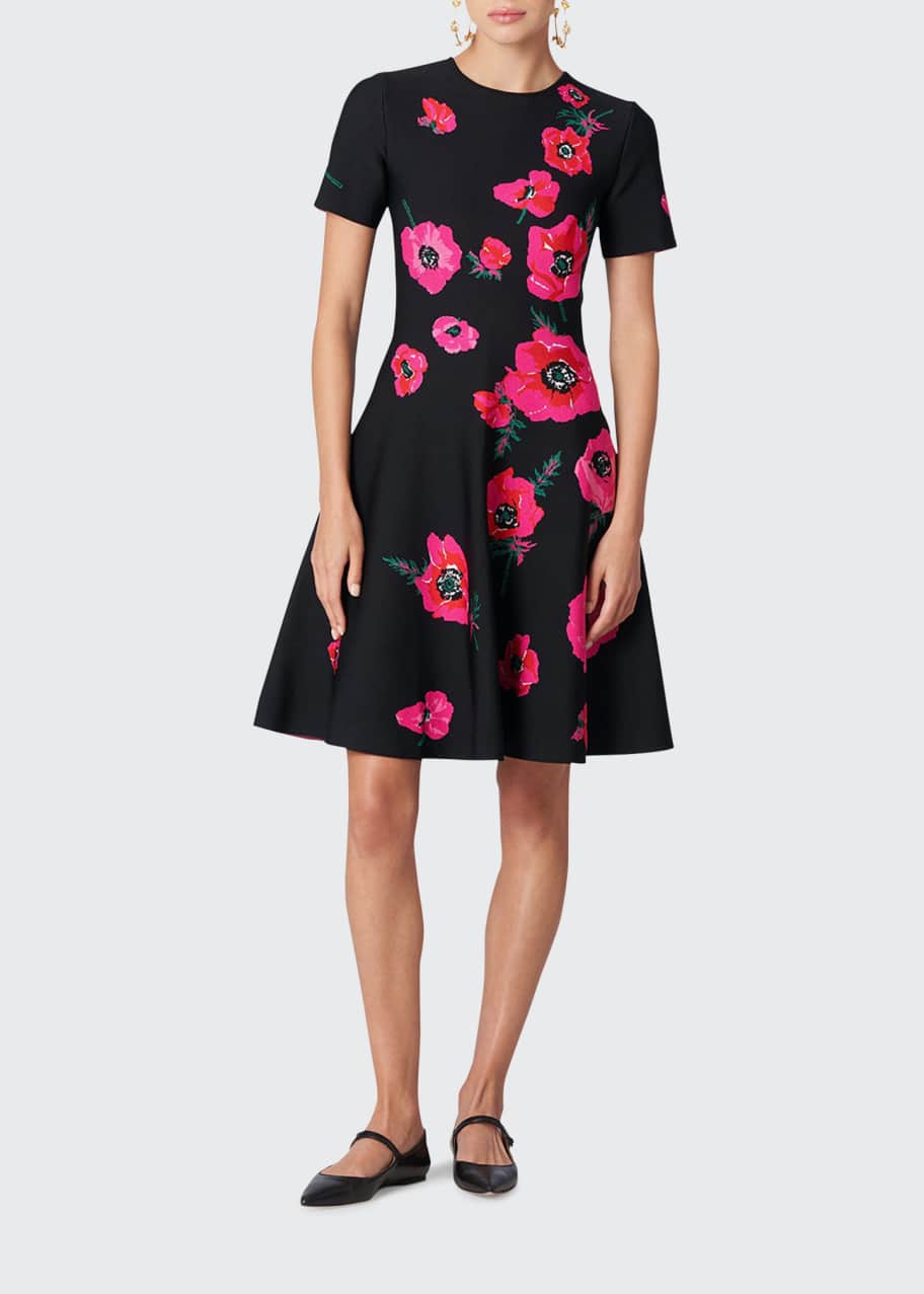 carolina herrera fit and flare dress Carolina Herrera
