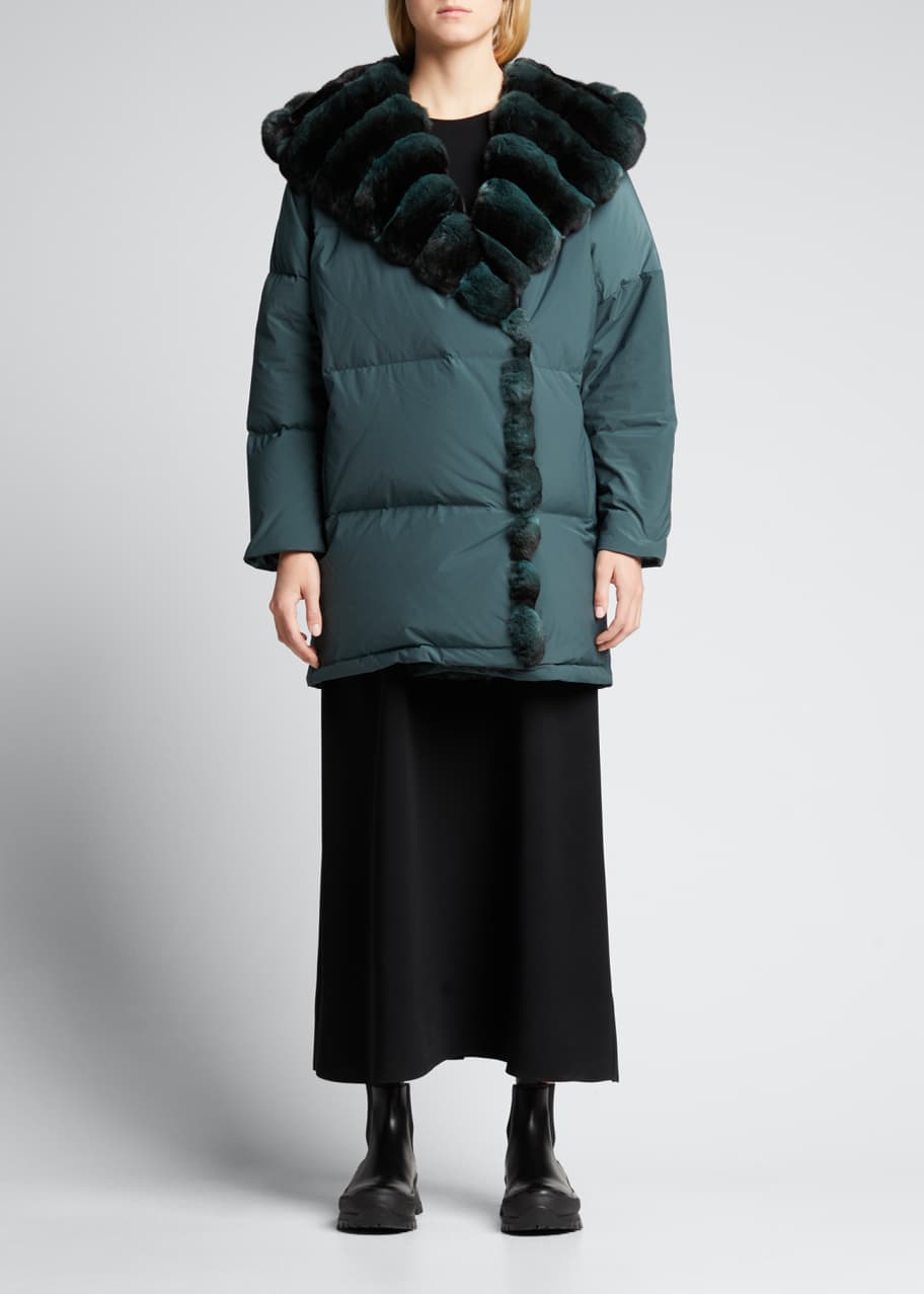 Yves salomon chinchilla on sale