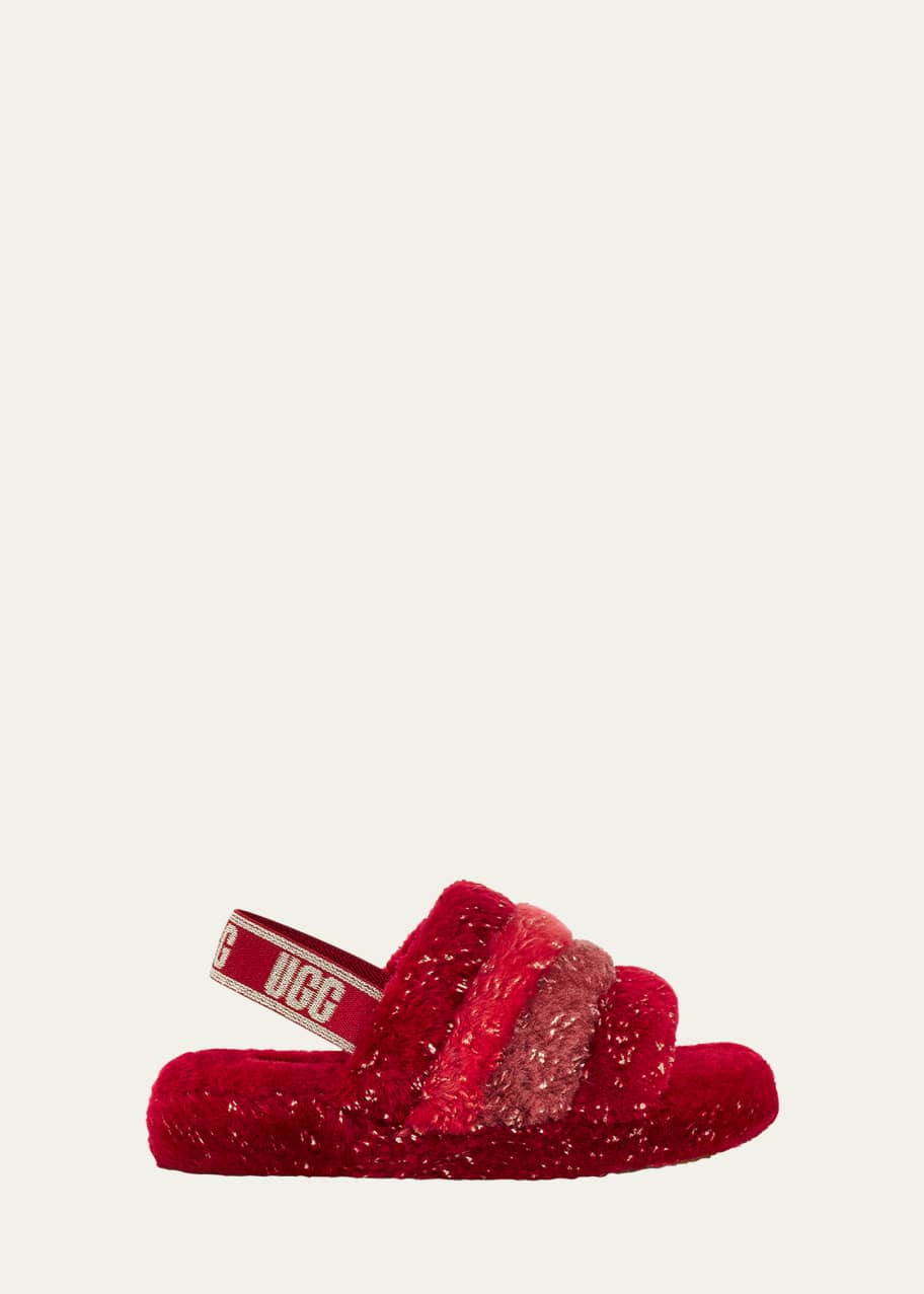 Ugg fluff yeah slippers kids outlet