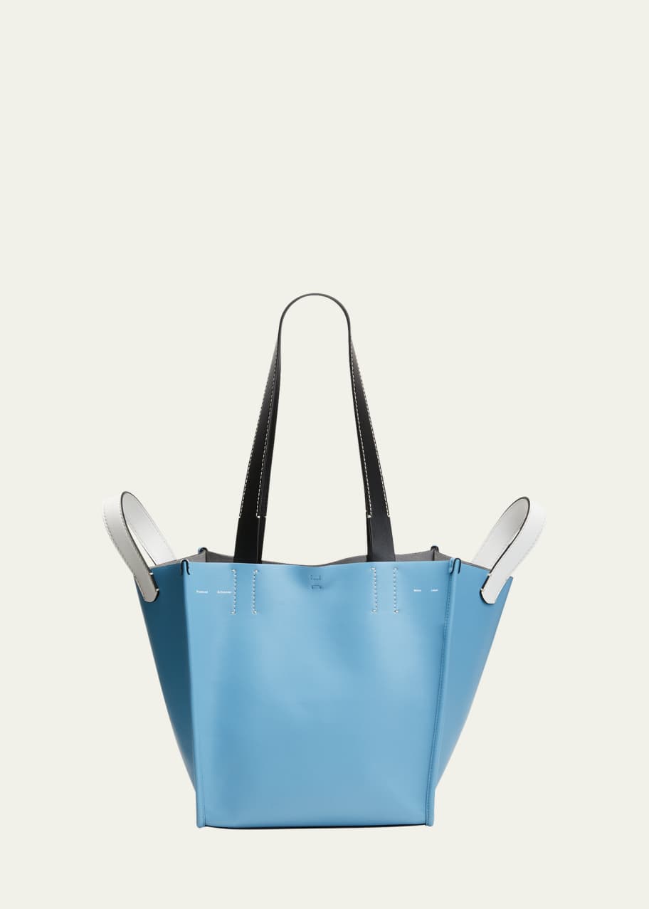 Image 1 of 1: Mercer Large Colorblock Leather Tote Bag