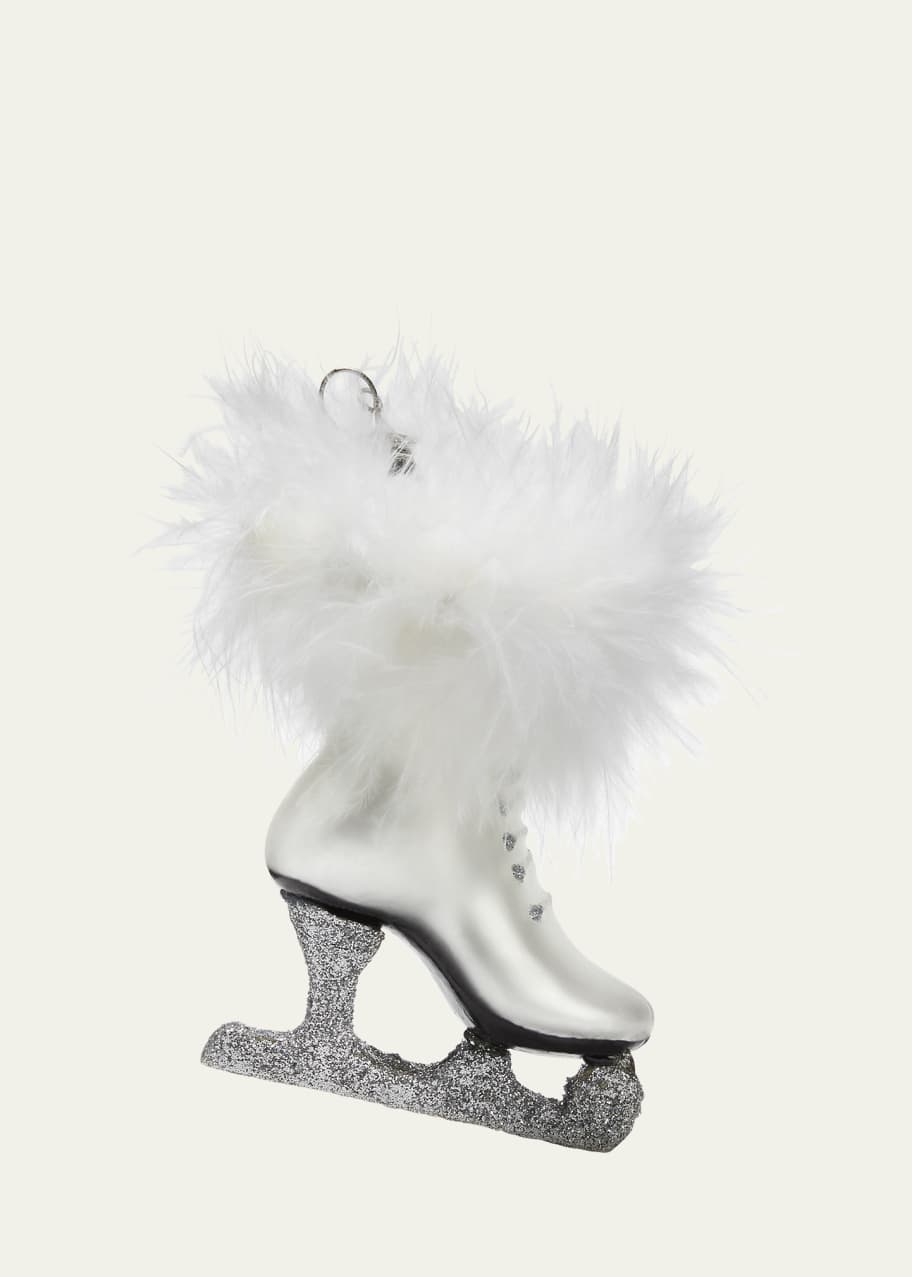 Image 1 of 1: Ice Skate Christmas Ornament