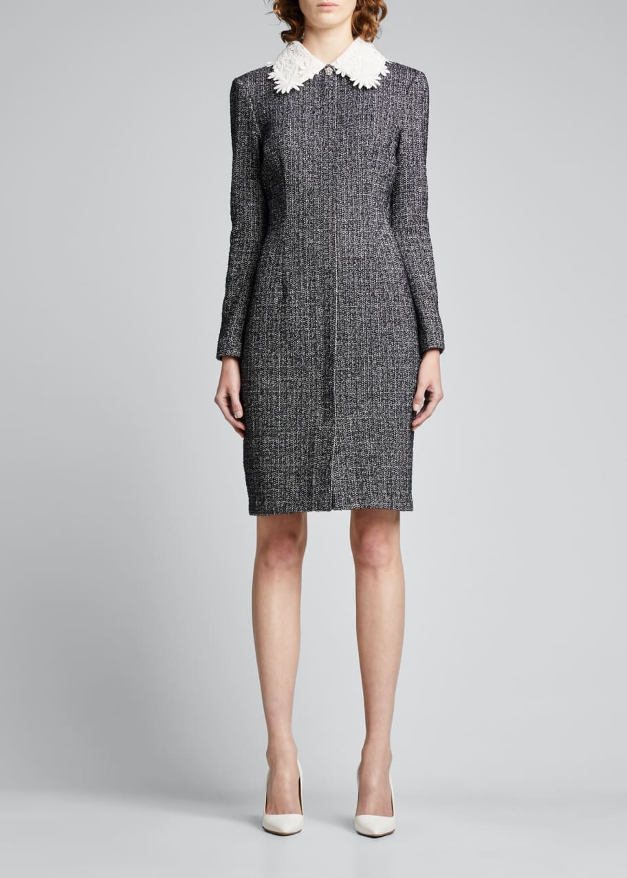 Teri jon 2025 tweed dress