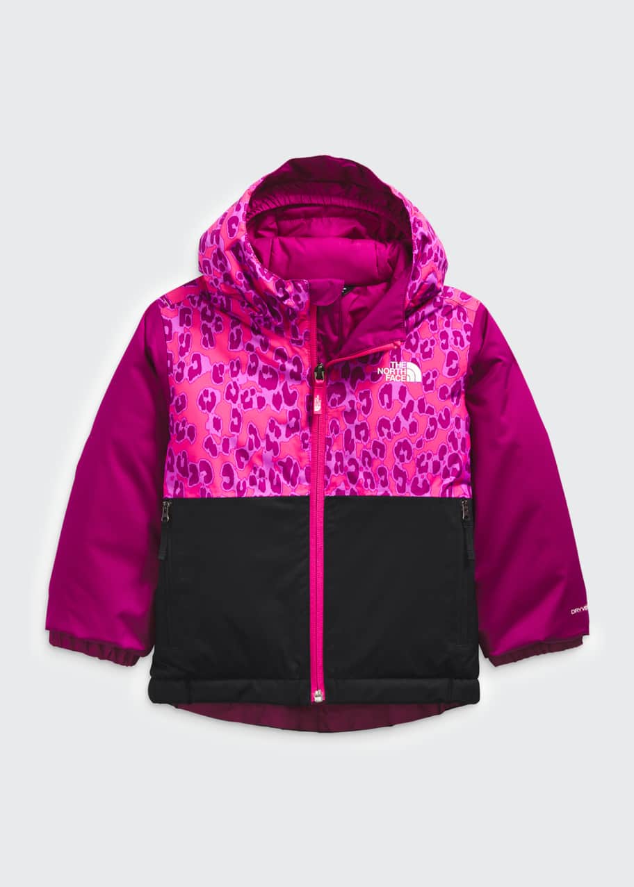 The North Face Kid s Todd Snowquest Leopard Print Insulated Jacket Sizes 4T 3 Bergdorf Goodman