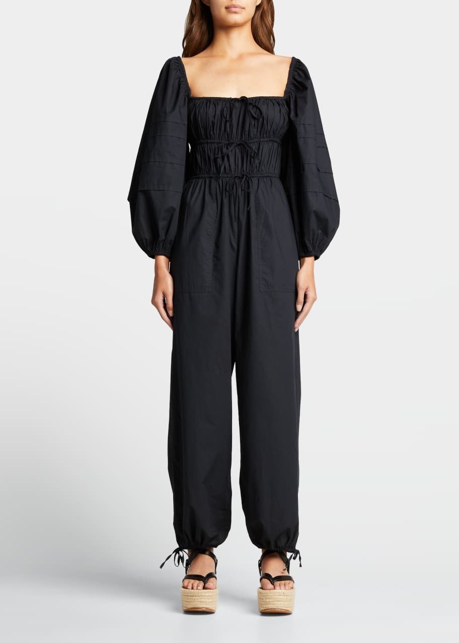 Ulla Johnson Amalie Balloon Sleeve Jumpsuit Bergdorf Goodman